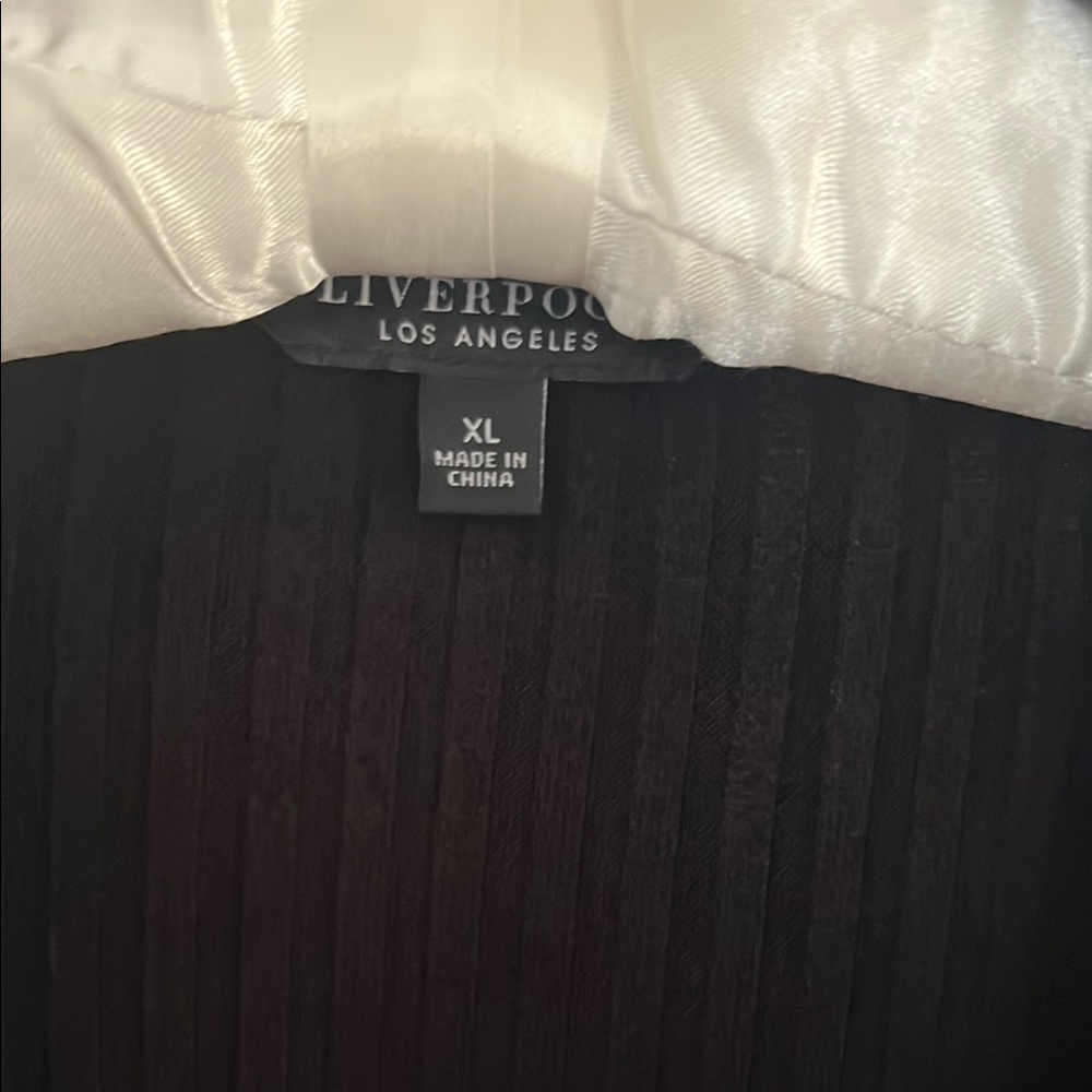 Liverpool Black knit dress!